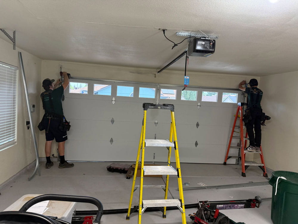 Fraying Garage Door Cable in Marysville
