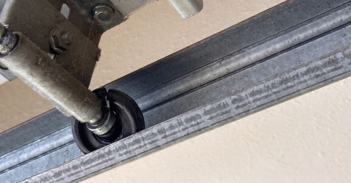 Worn-Out Garage Door Rollers Placeholder